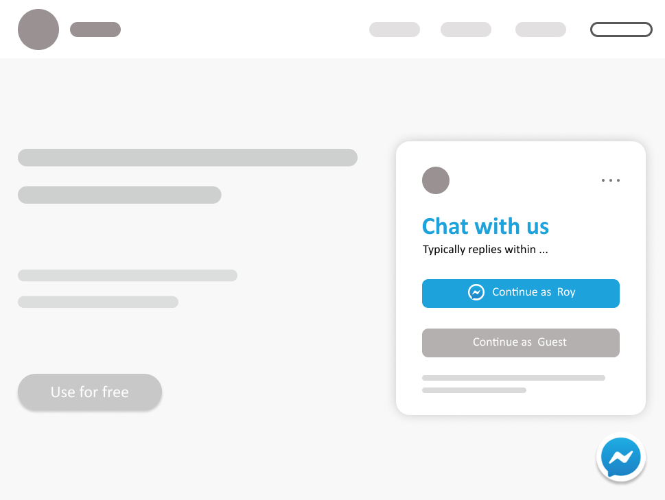Web Chat / Live Chat